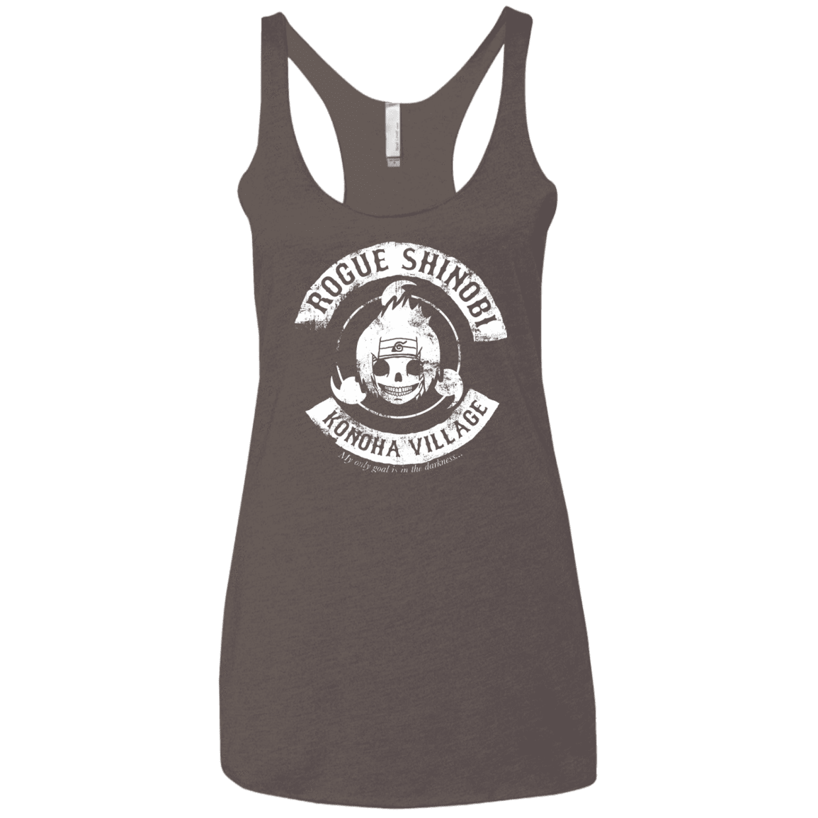T-Shirts Macchiato / X-Small Rogue Shinobi Women's Triblend Racerback Tank