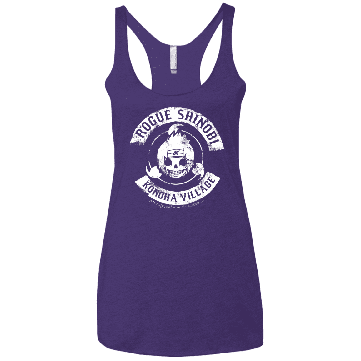 T-Shirts Purple Rush / X-Small Rogue Shinobi Women's Triblend Racerback Tank