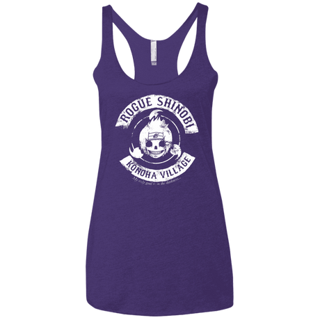 T-Shirts Purple Rush / X-Small Rogue Shinobi Women's Triblend Racerback Tank