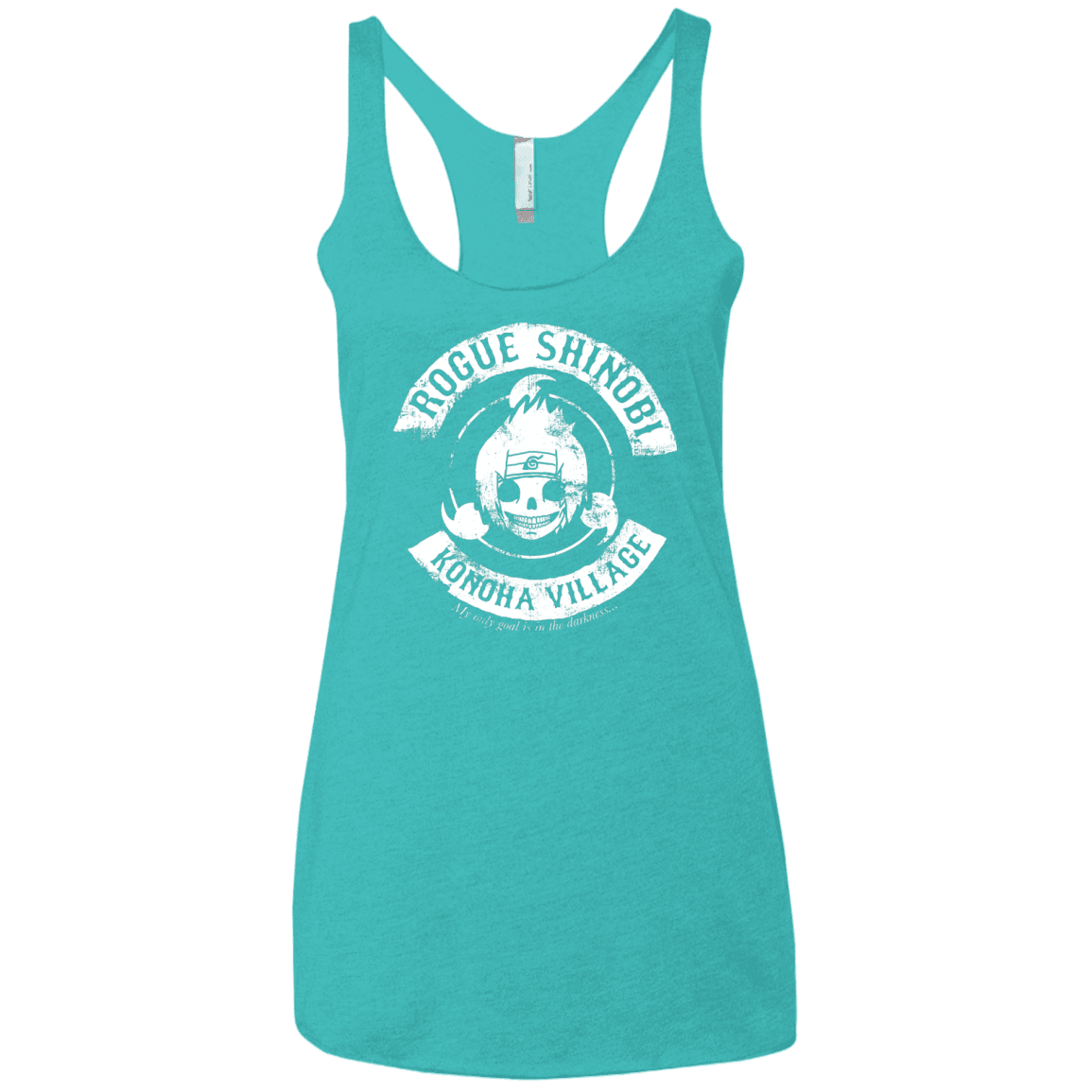 T-Shirts Tahiti Blue / X-Small Rogue Shinobi Women's Triblend Racerback Tank