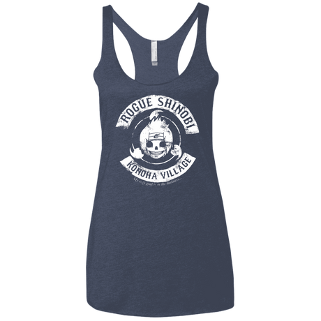 T-Shirts Vintage Navy / X-Small Rogue Shinobi Women's Triblend Racerback Tank