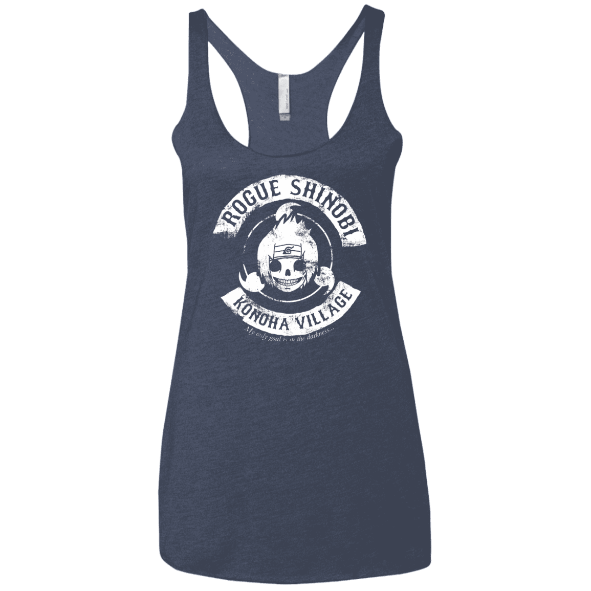 T-Shirts Vintage Navy / X-Small Rogue Shinobi Women's Triblend Racerback Tank