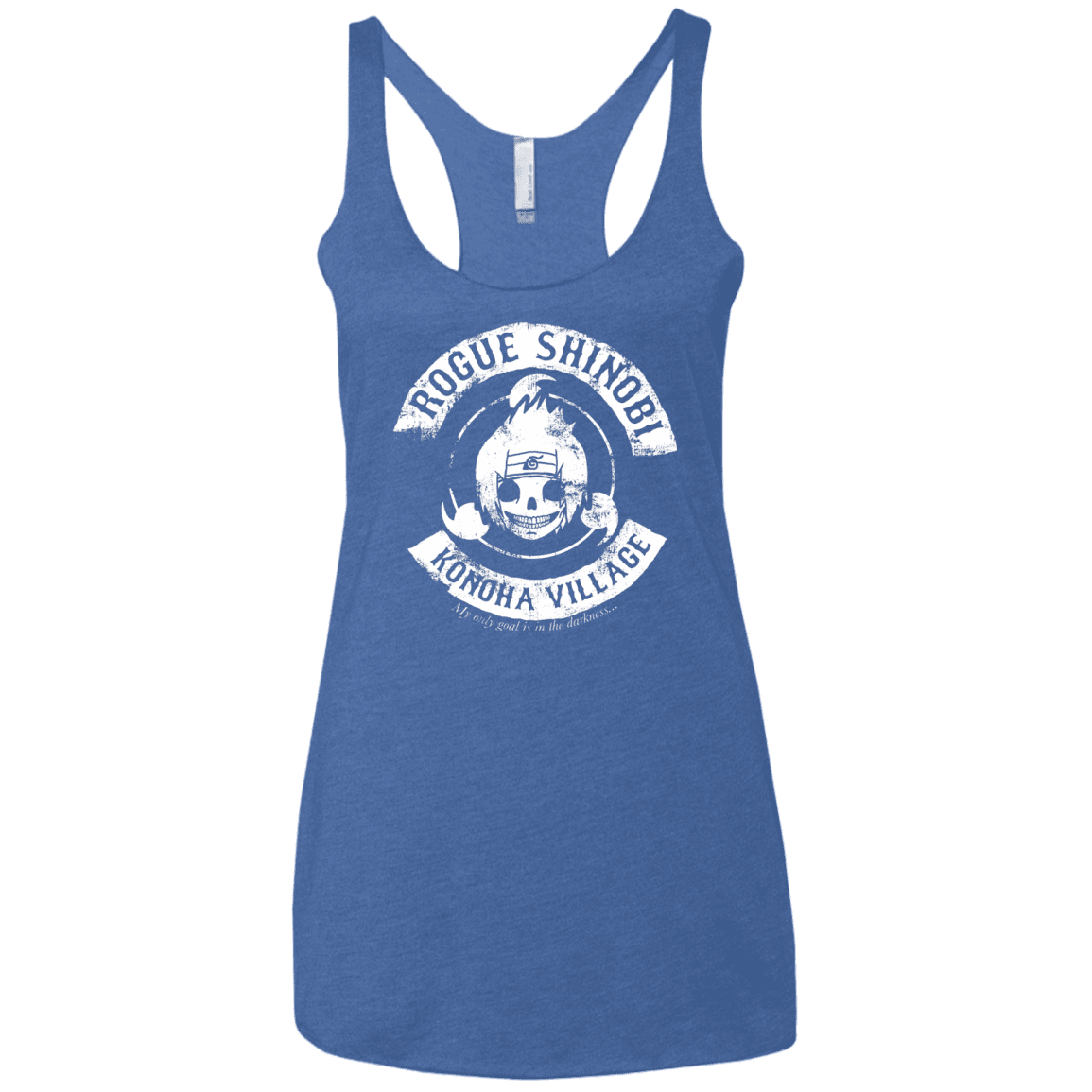 T-Shirts Vintage Royal / X-Small Rogue Shinobi Women's Triblend Racerback Tank