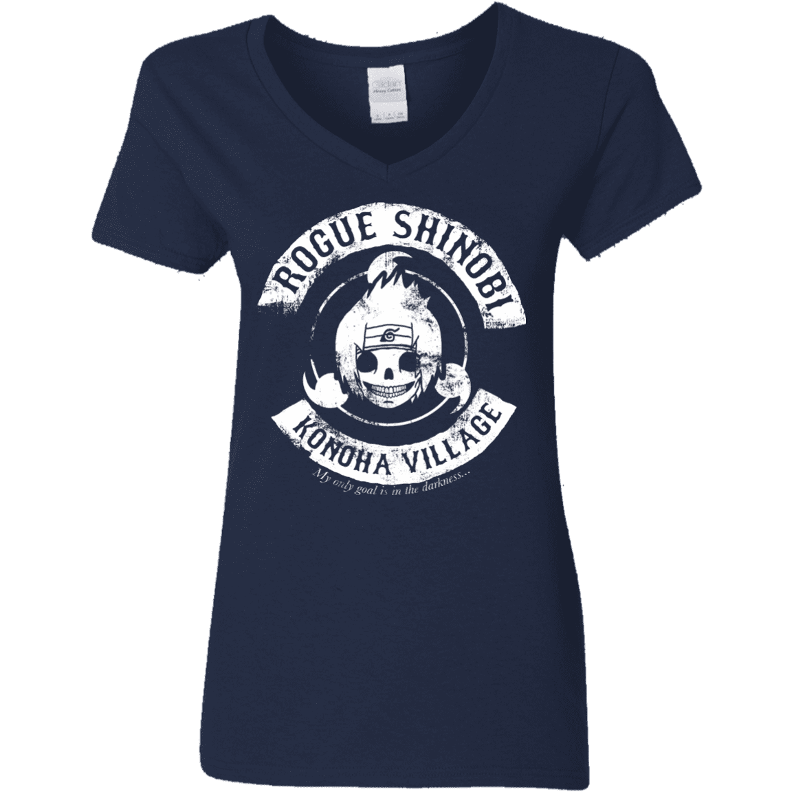 T-Shirts Navy / S Rogue Shinobi Women's V-Neck T-Shirt