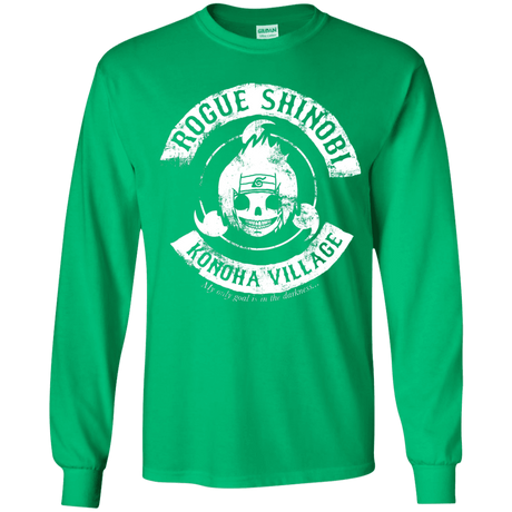 T-Shirts Irish Green / YS Rogue Shinobi Youth Long Sleeve T-Shirt