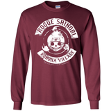 T-Shirts Maroon / YS Rogue Shinobi Youth Long Sleeve T-Shirt