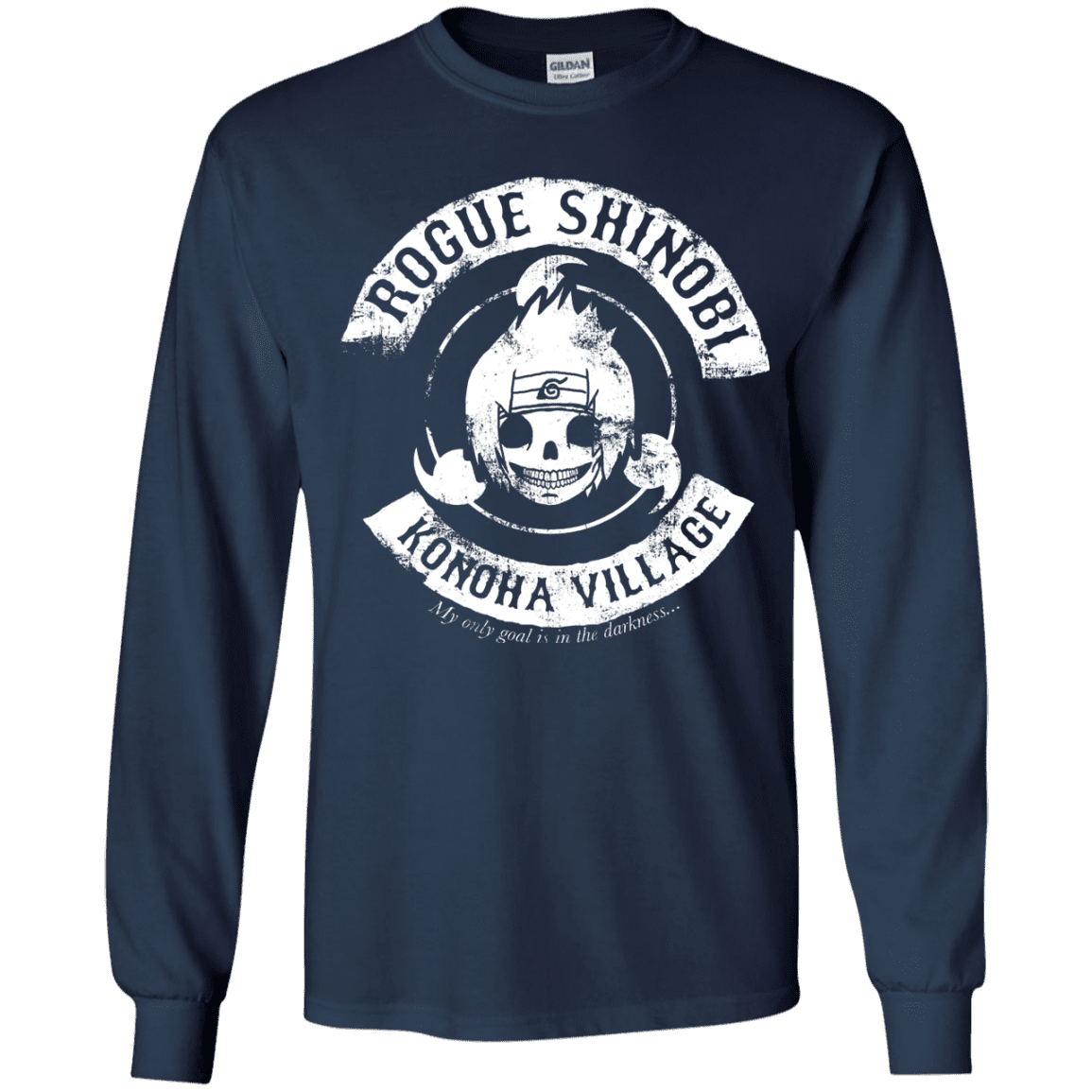 T-Shirts Navy / YS Rogue Shinobi Youth Long Sleeve T-Shirt