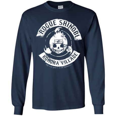 T-Shirts Navy / YS Rogue Shinobi Youth Long Sleeve T-Shirt