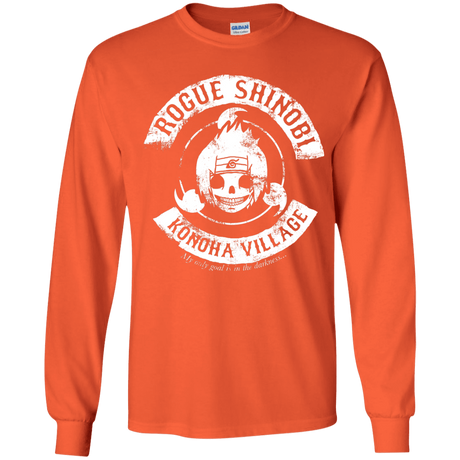 T-Shirts Orange / YS Rogue Shinobi Youth Long Sleeve T-Shirt