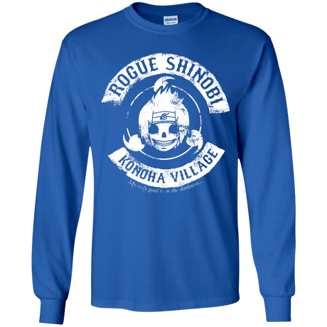 T-Shirts Royal / YS Rogue Shinobi Youth Long Sleeve T-Shirt