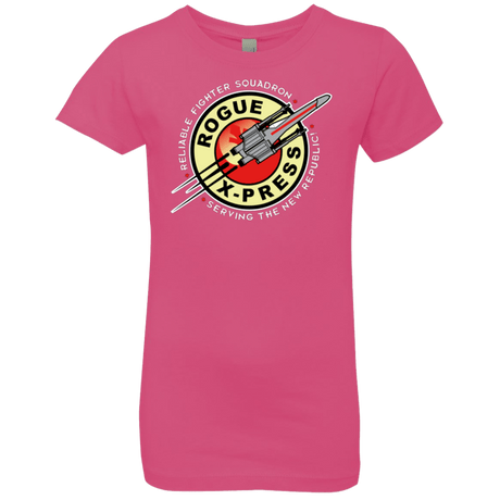 T-Shirts Hot Pink / YXS Rogue X-Press Girls Premium T-Shirt