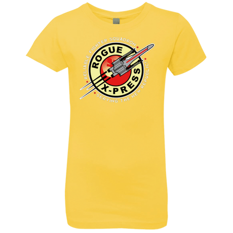 T-Shirts Vibrant Yellow / YXS Rogue X-Press Girls Premium T-Shirt