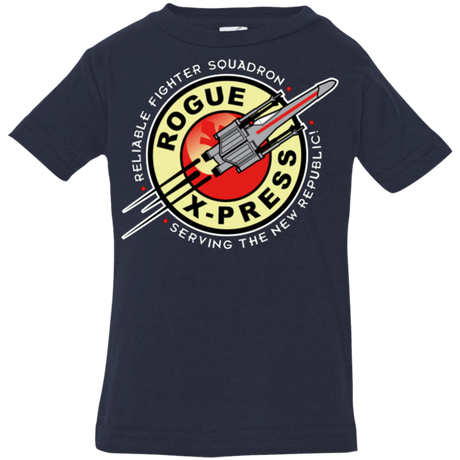 T-Shirts Navy / 6 Months Rogue X-Press Infant Premium T-Shirt