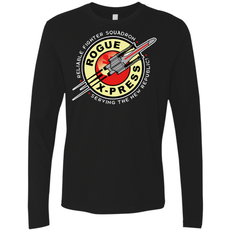 T-Shirts Black / Small Rogue X-Press Men's Premium Long Sleeve