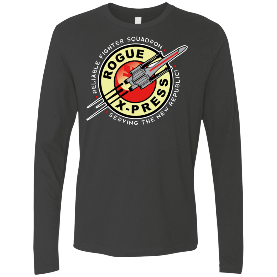 T-Shirts Heavy Metal / Small Rogue X-Press Men's Premium Long Sleeve