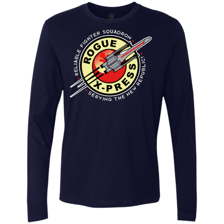 T-Shirts Midnight Navy / Small Rogue X-Press Men's Premium Long Sleeve