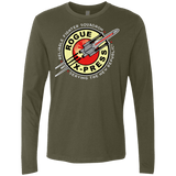 T-Shirts Military Green / Small Rogue X-Press Men's Premium Long Sleeve