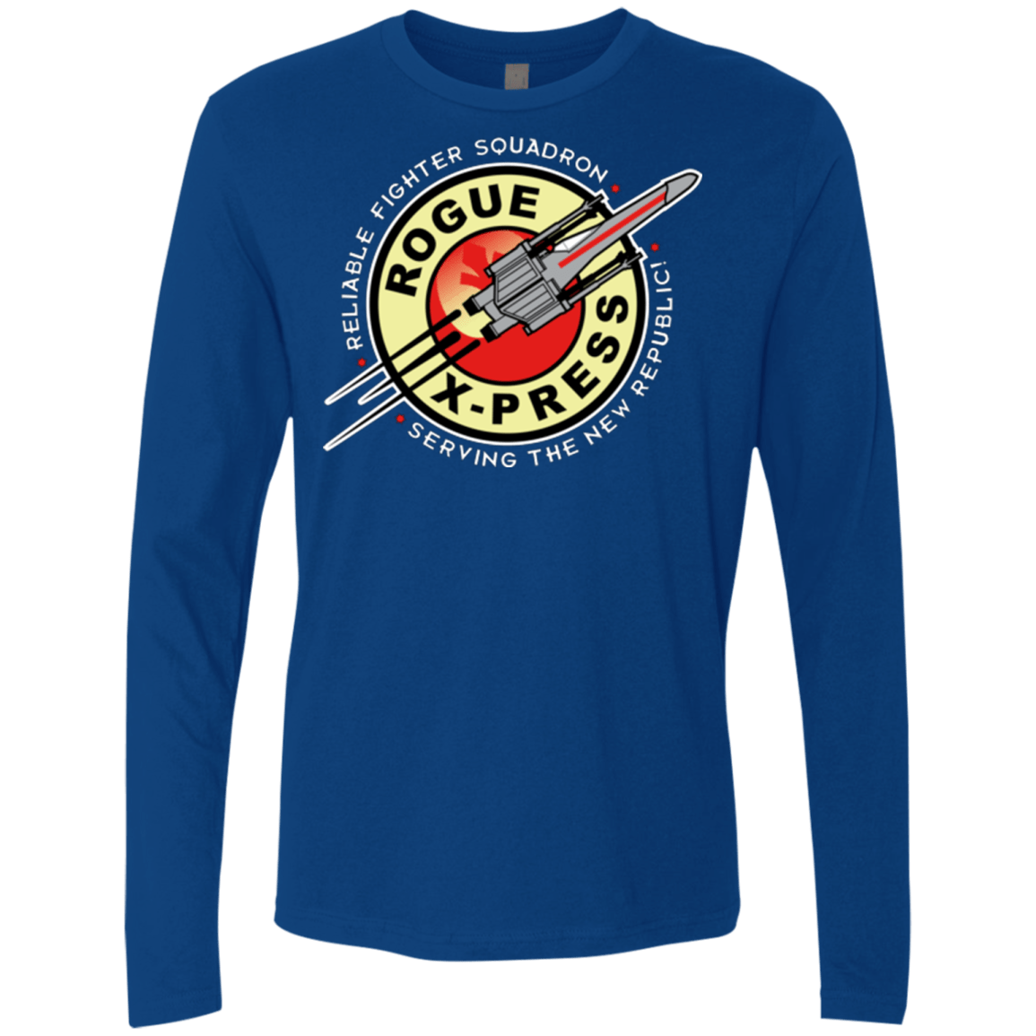 T-Shirts Royal / Small Rogue X-Press Men's Premium Long Sleeve