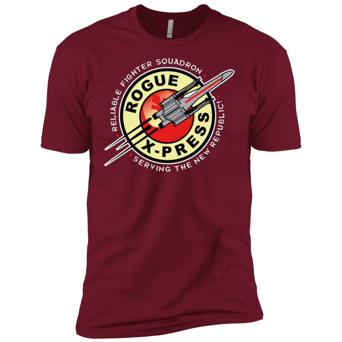T-Shirts Cardinal / X-Small Rogue X-Press Men's Premium T-Shirt