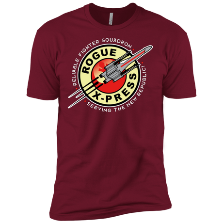 T-Shirts Cardinal / X-Small Rogue X-Press Men's Premium T-Shirt
