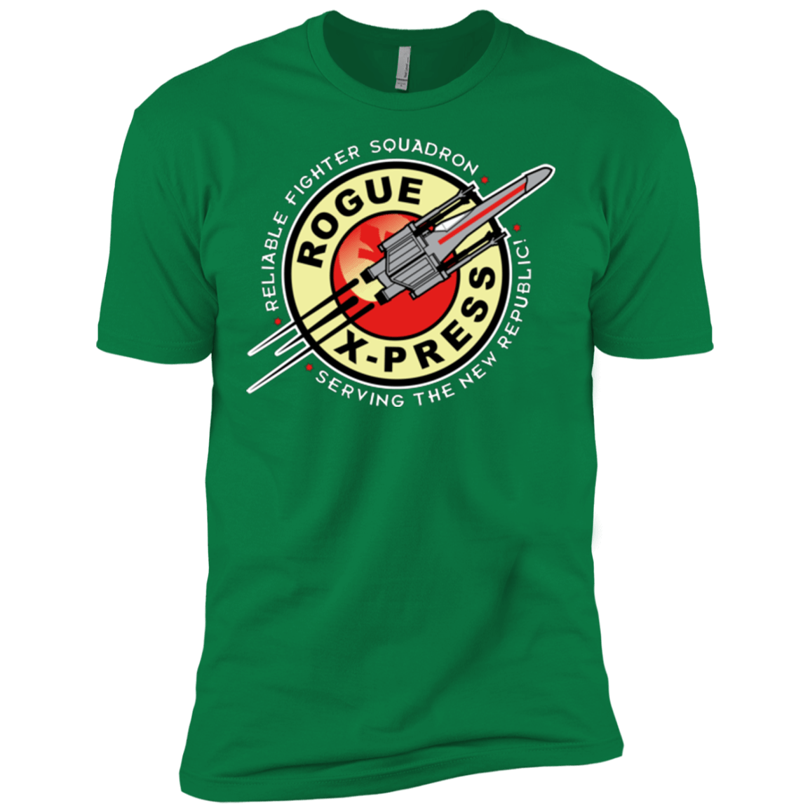 T-Shirts Kelly Green / X-Small Rogue X-Press Men's Premium T-Shirt