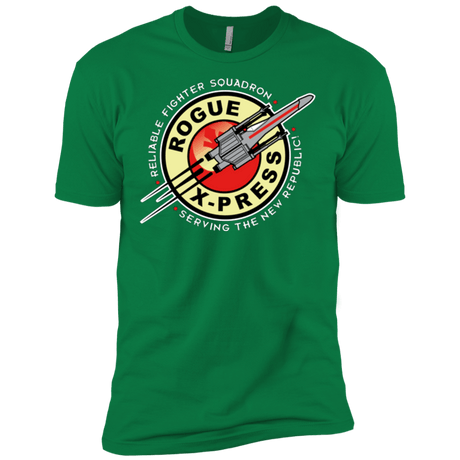 T-Shirts Kelly Green / X-Small Rogue X-Press Men's Premium T-Shirt