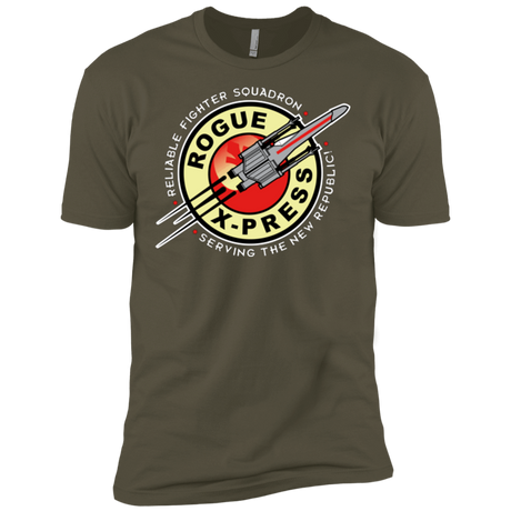 T-Shirts Military Green / X-Small Rogue X-Press Men's Premium T-Shirt