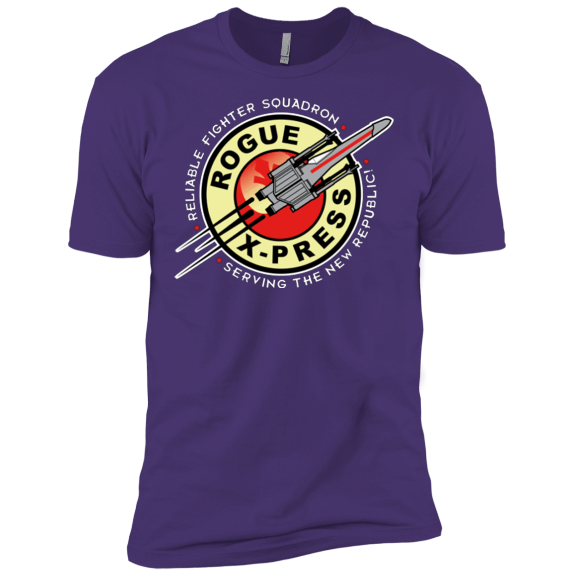 T-Shirts Purple / X-Small Rogue X-Press Men's Premium T-Shirt