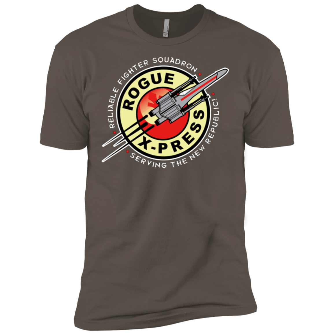T-Shirts Warm Grey / X-Small Rogue X-Press Men's Premium T-Shirt