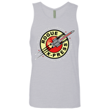 T-Shirts Heather Grey / Small Rogue X-Press Men's Premium Tank Top