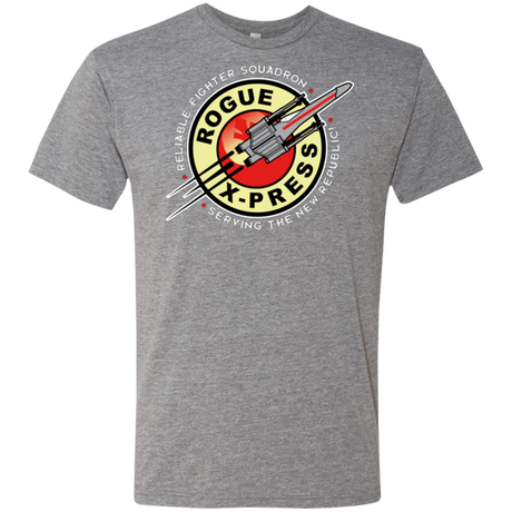 T-Shirts Premium Heather / Small Rogue X-Press Men's Triblend T-Shirt