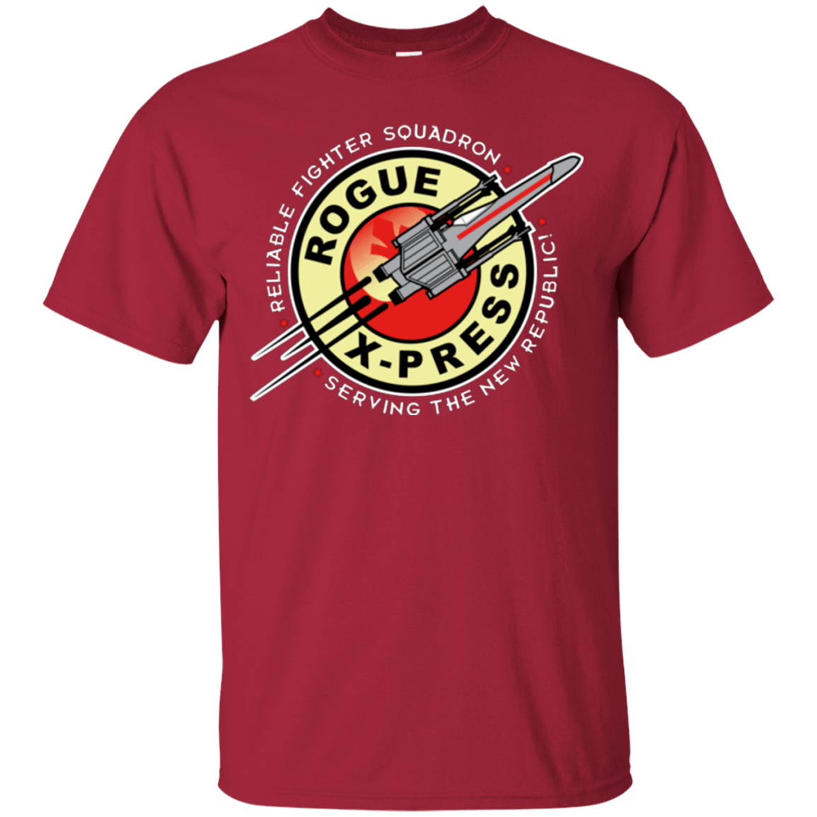 T-Shirts Cardinal / Small Rogue X-Press T-Shirt