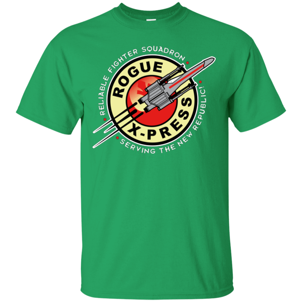T-Shirts Irish Green / Small Rogue X-Press T-Shirt