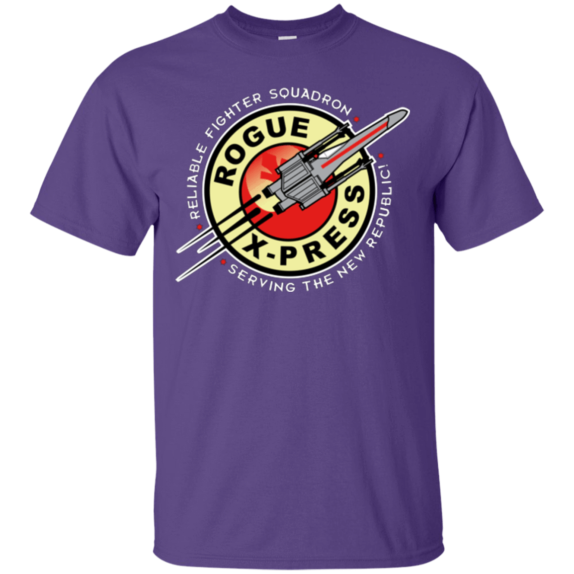 T-Shirts Purple / Small Rogue X-Press T-Shirt