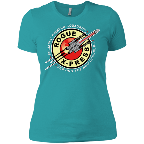 T-Shirts Tahiti Blue / X-Small Rogue X-Press Women's Premium T-Shirt