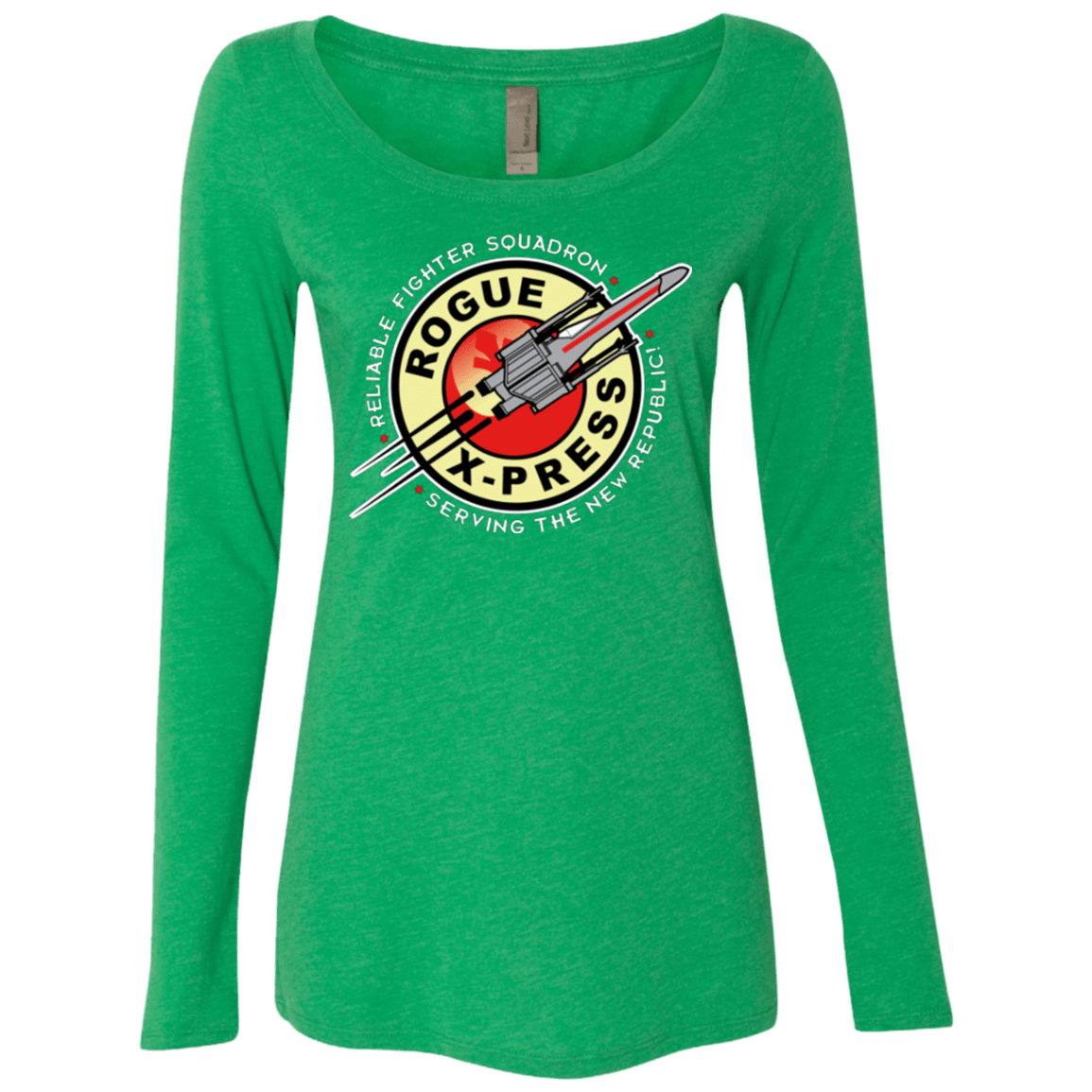 T-Shirts Envy / Small Rogue X-Press Women's Triblend Long Sleeve Shirt