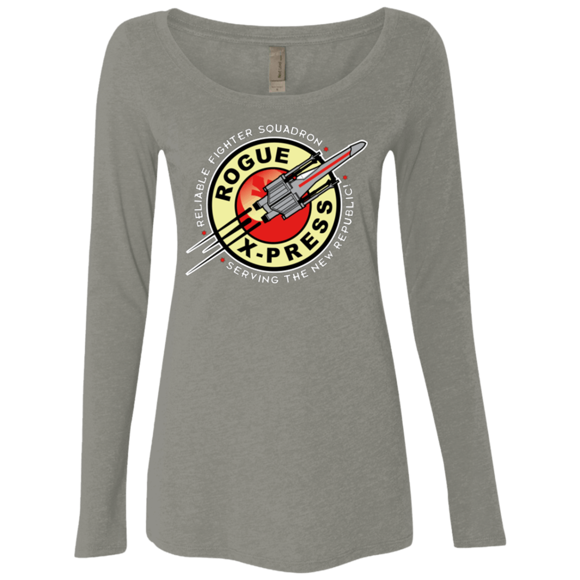 T-Shirts Venetian Grey / Small Rogue X-Press Women's Triblend Long Sleeve Shirt