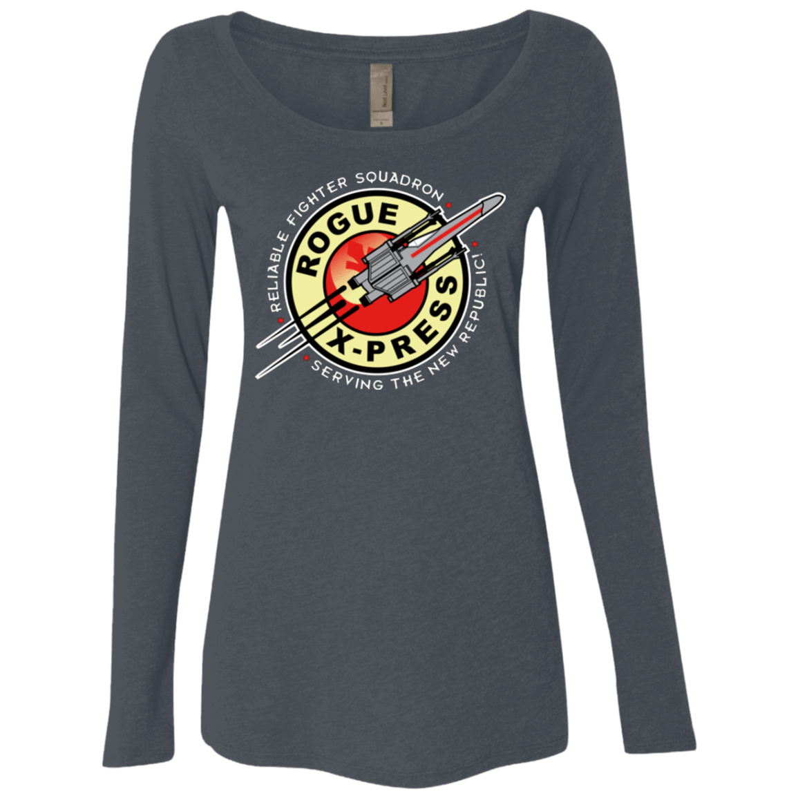 T-Shirts Vintage Navy / Small Rogue X-Press Women's Triblend Long Sleeve Shirt
