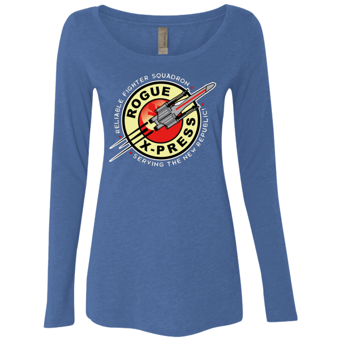 T-Shirts Vintage Royal / Small Rogue X-Press Women's Triblend Long Sleeve Shirt