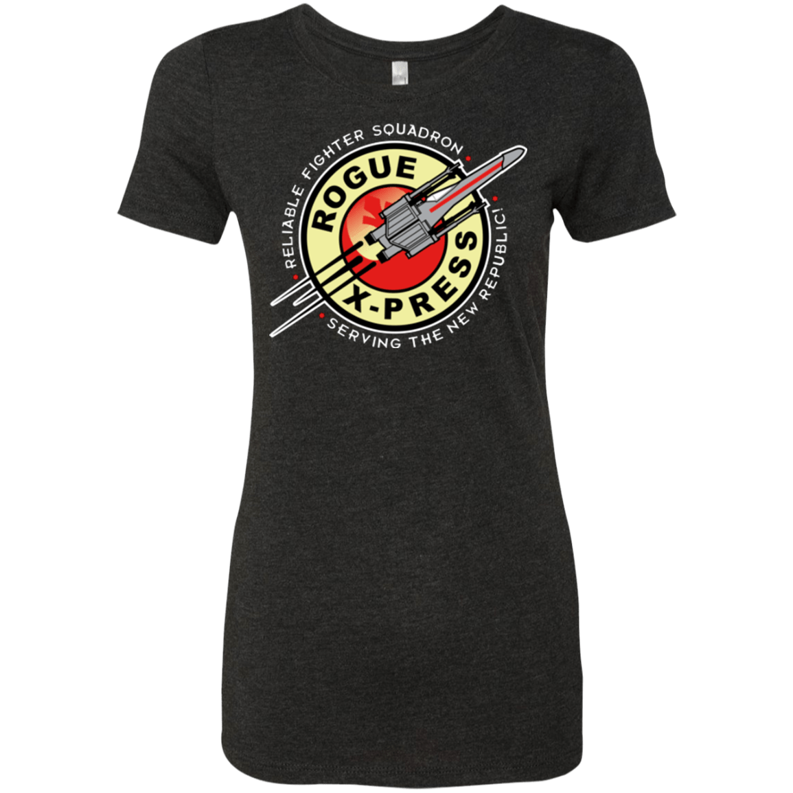 T-Shirts Vintage Black / Small Rogue X-Press Women's Triblend T-Shirt