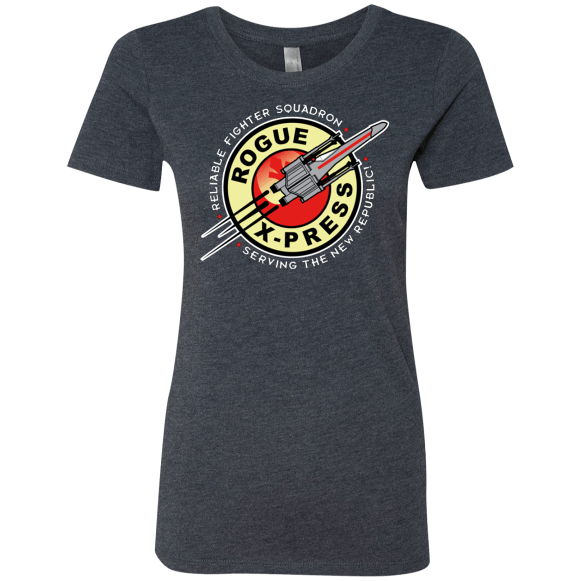 T-Shirts Vintage Navy / Small Rogue X-Press Women's Triblend T-Shirt