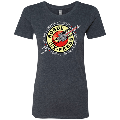 T-Shirts Vintage Navy / Small Rogue X-Press Women's Triblend T-Shirt
