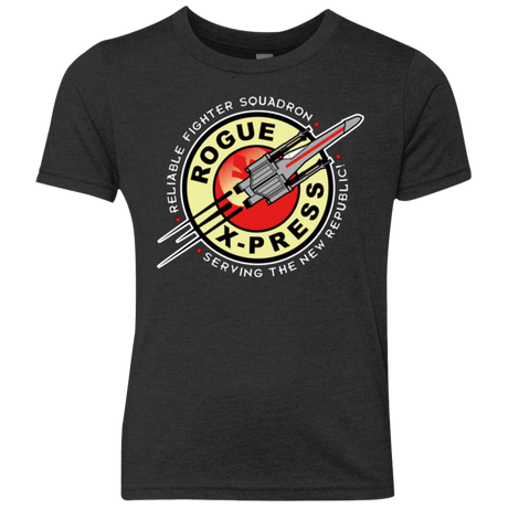 T-Shirts Vintage Black / YXS Rogue X-Press Youth Triblend T-Shirt