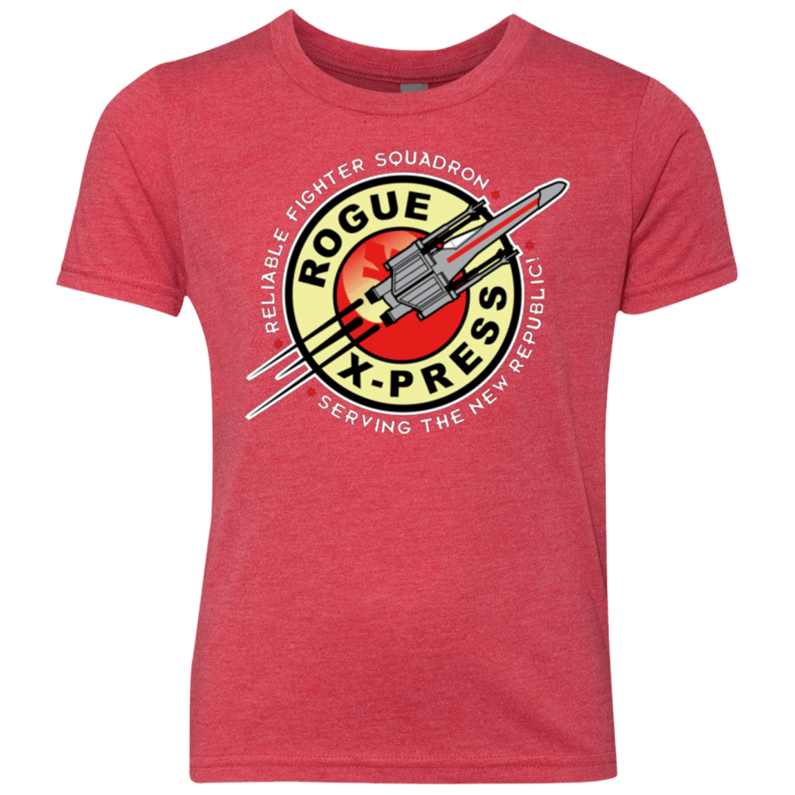 T-Shirts Vintage Red / YXS Rogue X-Press Youth Triblend T-Shirt