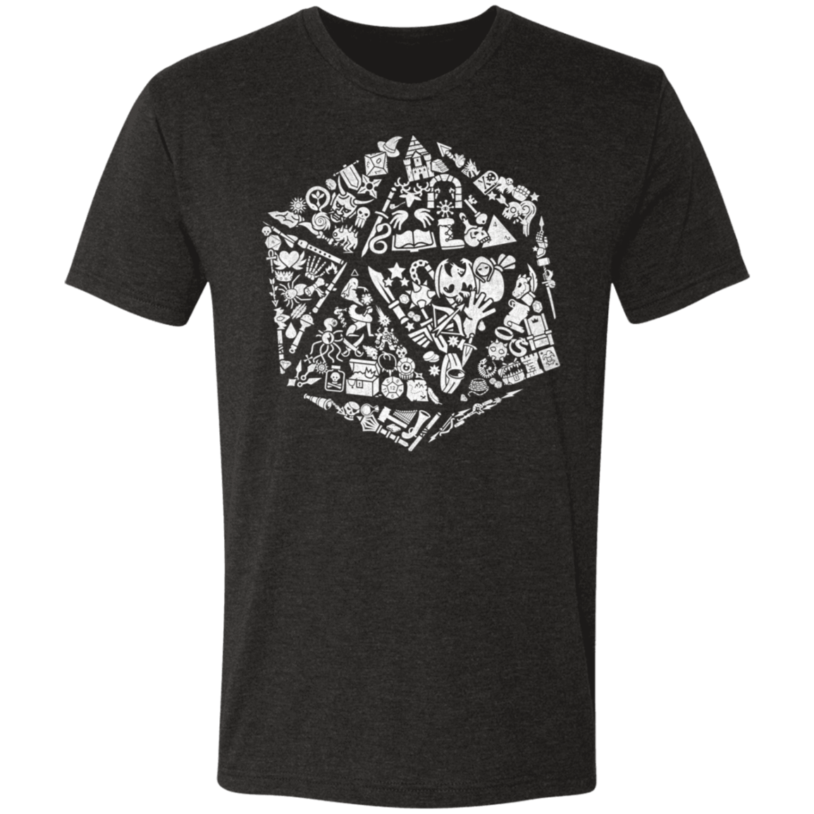 T-Shirts Vintage Black / S Roll Player Men's Triblend T-Shirt