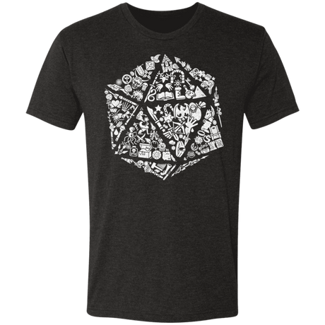 T-Shirts Vintage Black / S Roll Player Men's Triblend T-Shirt