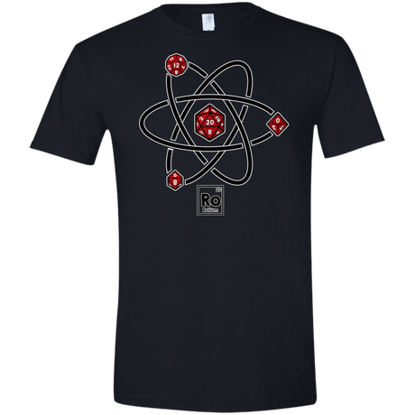 T-Shirts Black / X-Small Rollium Men's Semi-Fitted Softstyle