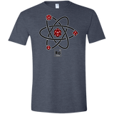 T-Shirts Heather Navy / S Rollium Men's Semi-Fitted Softstyle