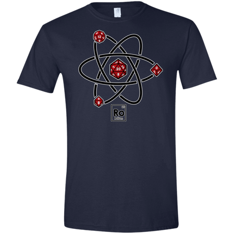 T-Shirts Navy / X-Small Rollium Men's Semi-Fitted Softstyle