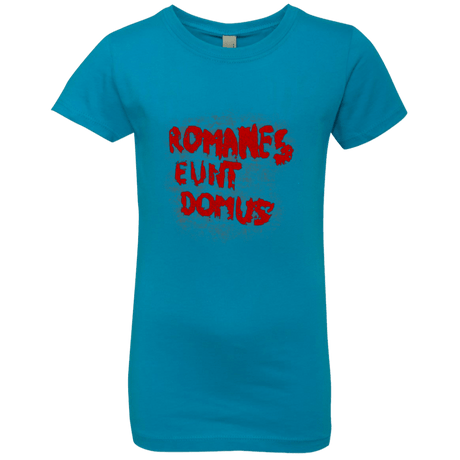 T-Shirts Turquoise / YXS Romanes eunt Girls Premium T-Shirt